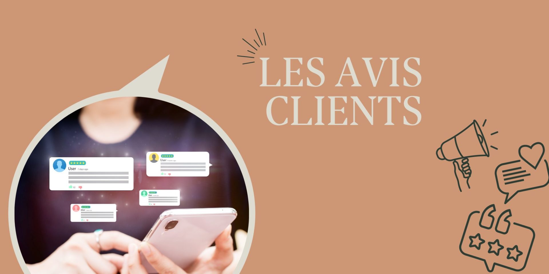 Importance des avis clients Effet B