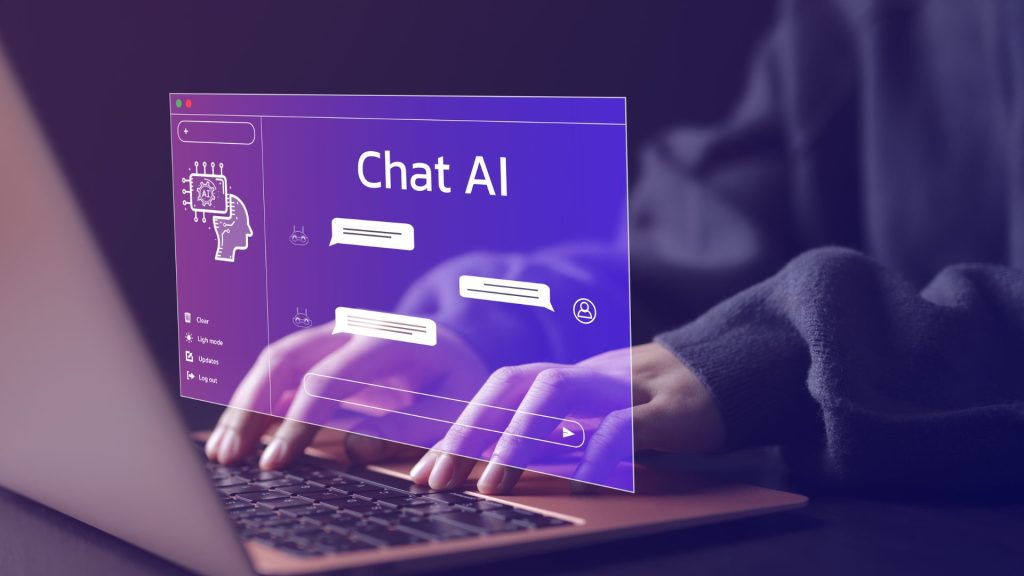 Interaction entre un humain et une intelligence artificielle via des prompts et réponses sur ChatGPT.
